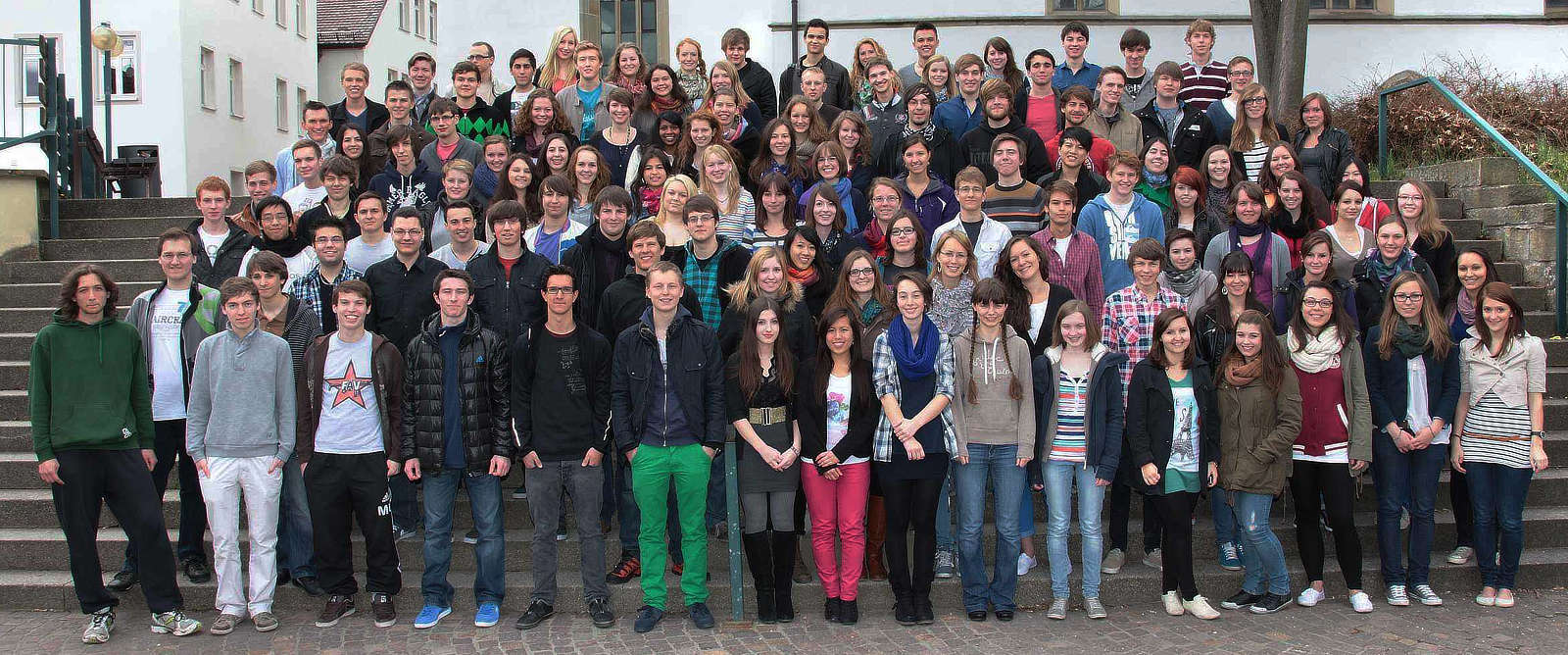 Gruppenfoto der Stufe